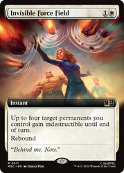 Invisible Force Field
Marvel Super Heroes Commander
Single
Magic: The Gathering