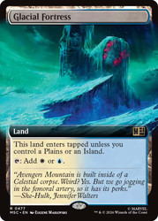 Glacial Fortress
Marvel Super Heroes Commander
Single
Magic: The Gathering