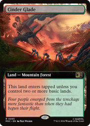 Cinder Glade
Marvel Super Heroes Commander
Single
Magic: The Gathering