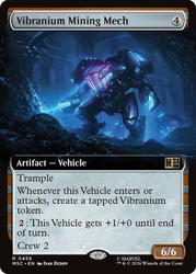 Vibranium Mining Mech
Marvel Super Heroes Commander
Single
Magic: The Gathering