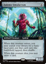 Solemn Simulacrum
Marvel Super Heroes Commander
Single
Magic: The Gathering