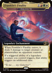 Annie Joins Up (Franklin's Finality)
Marvel Super Heroes Commander
Single
Magic: The Gathering