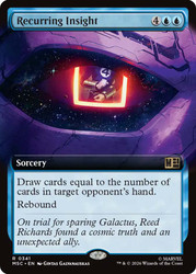 Recurring Insight
Marvel Super Heroes Commander
Single
Magic: The Gathering