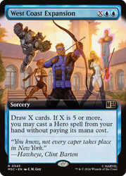 West Coast Expansion
Marvel Super Heroes Commander
Single
Magic: The Gathering