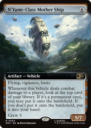 N'Yami-Class Mother Ship
Marvel Super Heroes Commander
Single
Magic: The Gathering