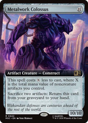 Metalwork Colossus
Marvel Super Heroes Commander
Single
Magic: The Gathering