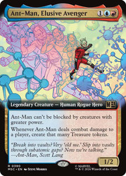 Ant-Man, Elusive Avenger
Marvel Super Heroes Commander
Single
Magic: The Gathering