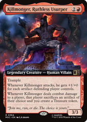 Killmonger, Ruthless Usurper
Marvel Super Heroes Commander
Single
Magic: The Gathering