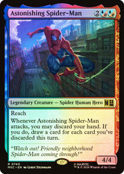 Astonishing Spider-Man
Marvel Super Heroes Commander
Single
Magic: The Gathering
