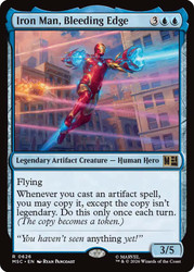 Iron Man, Bleeding Edge
Marvel Super Heroes Commander
Single
Magic: The Gathering