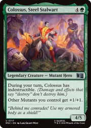Colossus, Steel Stalwart
Marvel Super Heroes Commander
Single
Magic: The Gathering