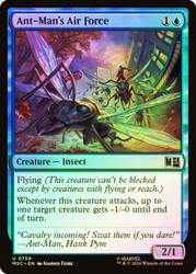 Ant-Man's Air Force
Marvel Super Heroes Commander
Single
Magic: The Gathering
