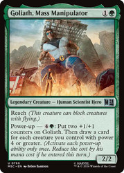 Goliath, Mass Manipulator
Marvel Super Heroes Commander
Single
Magic: The Gathering