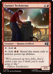 Quinjet Technician
Marvel Super Heroes Commander
Single
Magic: The Gathering