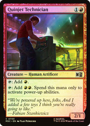 Quinjet Technician
Marvel Super Heroes Commander
Single
Magic: The Gathering