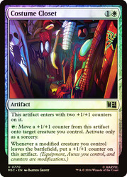 Costume Closet
Marvel Super Heroes Commander
Single
Magic: The Gathering