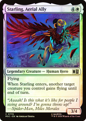 Starling, Aerial Ally
Marvel Super Heroes Commander
Single
Magic: The Gathering