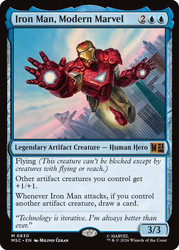 Iron Man, Modern Marvel
Marvel Super Heroes Commander
Single
Magic: The Gathering