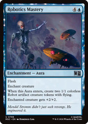 Robotics Mastery
Marvel Super Heroes Commander
Single
Magic: The Gathering