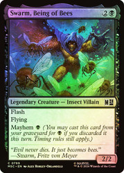 Swarm, Being of Bees
Marvel Super Heroes Commander
Single
Magic: The Gathering