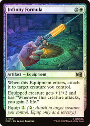 Infinity Formula
Marvel Super Heroes Commander
Single
Magic: The Gathering