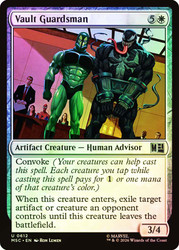Vault Guardsman
Marvel Super Heroes Commander
Single
Magic: The Gathering