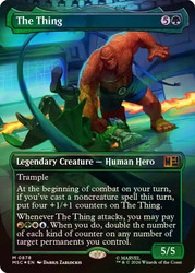 The Thing
Marvel Super Heroes Commander
Single
Magic: The Gathering