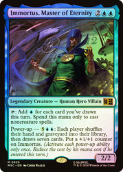 Immortus, Master of Eternity
Marvel Super Heroes Commander
Single
Magic: The Gathering
