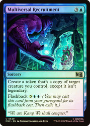 Multiversal Recruitment
Marvel Super Heroes Commander
Single
Magic: The Gathering