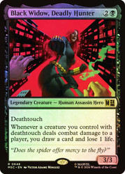 Black Widow, Deadly Hunter
Marvel Super Heroes Commander
Single
Magic: The Gathering