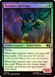 Doombot Harbinger
Marvel Super Heroes Commander
Single
Magic: The Gathering
