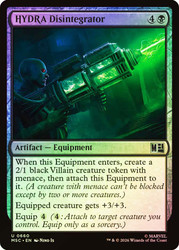 HYDRA Disintegrator
Marvel Super Heroes Commander
Single
Magic: The Gathering
