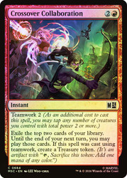 Crossover Collaboration
Marvel Super Heroes Commander
Single
Magic: The Gathering