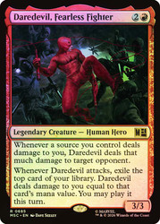 Daredevil, Fearless Fighter
Marvel Super Heroes Commander
Single
Magic: The Gathering