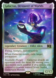 Galactus, Devourer of Worlds
Marvel Super Heroes Commander
Single
Magic: The Gathering