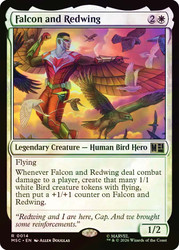 Falcon and Redwing
Marvel Super Heroes Commander
Single
Magic: The Gathering