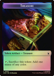{Treasure Token} // {Villain Token}
Marvel Super Heroes
Single
Magic: The Gathering