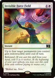 Invisible Force Field
Marvel Super Heroes Commander
Single
Magic: The Gathering