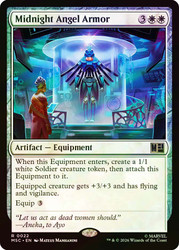Midnight Angel Armor
Marvel Super Heroes Commander
Single
Magic: The Gathering