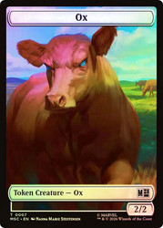 {Ox Token} // {Vibranium Token}
Marvel Super Heroes Commander
Single
Magic: The Gathering