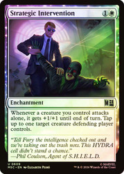 Strategic Intervention
Marvel Super Heroes Commander
Single
Magic: The Gathering