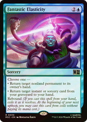 Fantastic Elasticity
Marvel Super Heroes Commander
Single
Magic: The Gathering