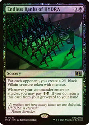 Endless Ranks of HYDRA
Marvel Super Heroes Commander
Single
Magic: The Gathering