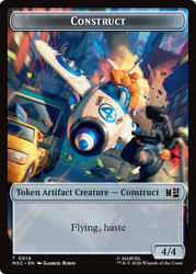 {Construct Token} // {Treasure Token}
Marvel Super Heroes Commander
Single
Magic: The Gathering