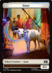 {Goat Token} // {Soldier Token} (#004)
Marvel Super Heroes Commander
Single
Magic: The Gathering