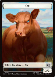{Ox Token} // {Construct Token}
Marvel Super Heroes Commander
Single
Magic: The Gathering