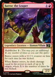 Batroc the Leaper
Marvel Super Heroes Commander
Single
Magic: The Gathering