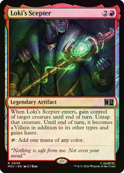 Loki's Scepter
Marvel Super Heroes Commander
Single
Magic: The Gathering