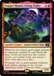 Puppet Master, String Puller
Marvel Super Heroes Commander
Single
Magic: The Gathering
