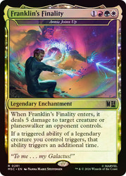 Annie Joins Up (Franklin's Finality)
Marvel Super Heroes Commander
Single
Magic: The Gathering